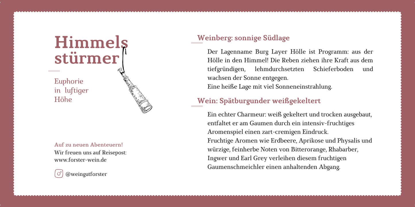 Himmelsstürmer Spätburgunder 2025